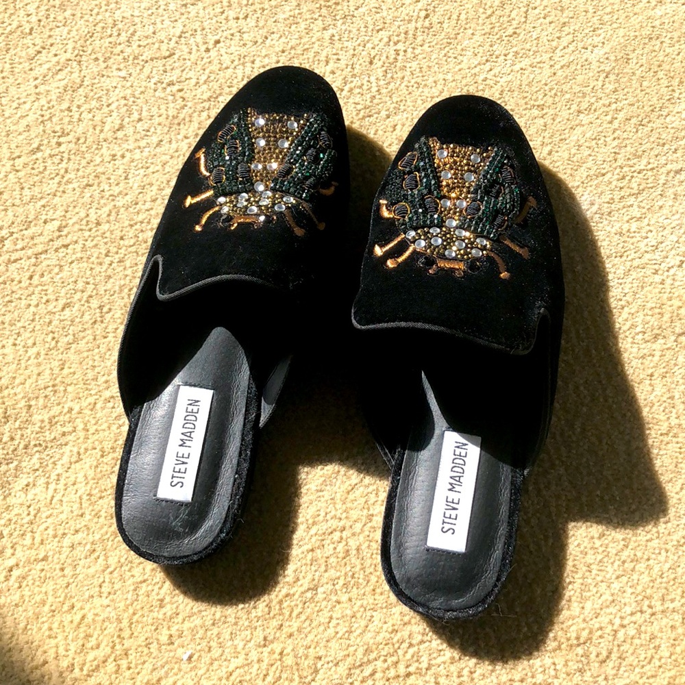 Steve Madden jeweled flats,7.5